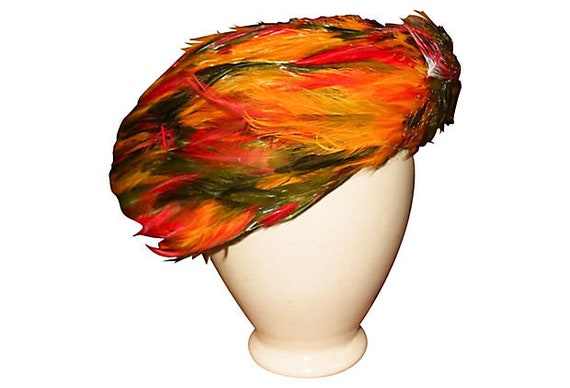 Christian Dior Haute Couture Feather Hat