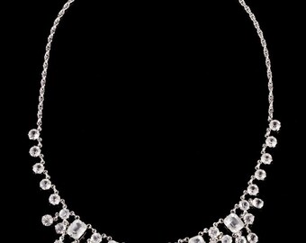 Art Deco Paste Necklace