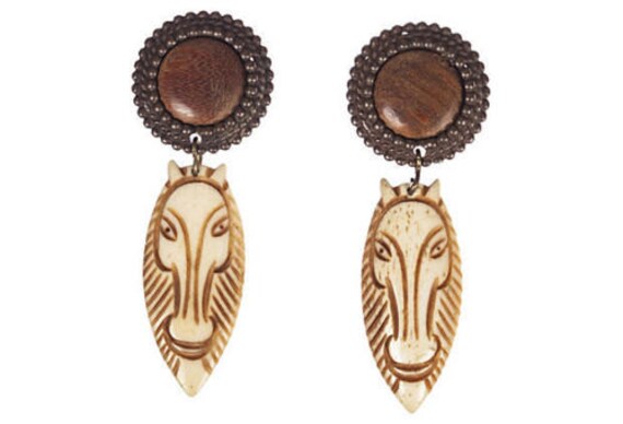 Edouard Rambaud Safari Drop Earrings