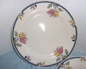 Homer Laughlin Chop Plate Flowers Restaurantware