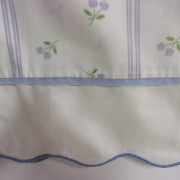 Scalloped Edge Sheet Etsy