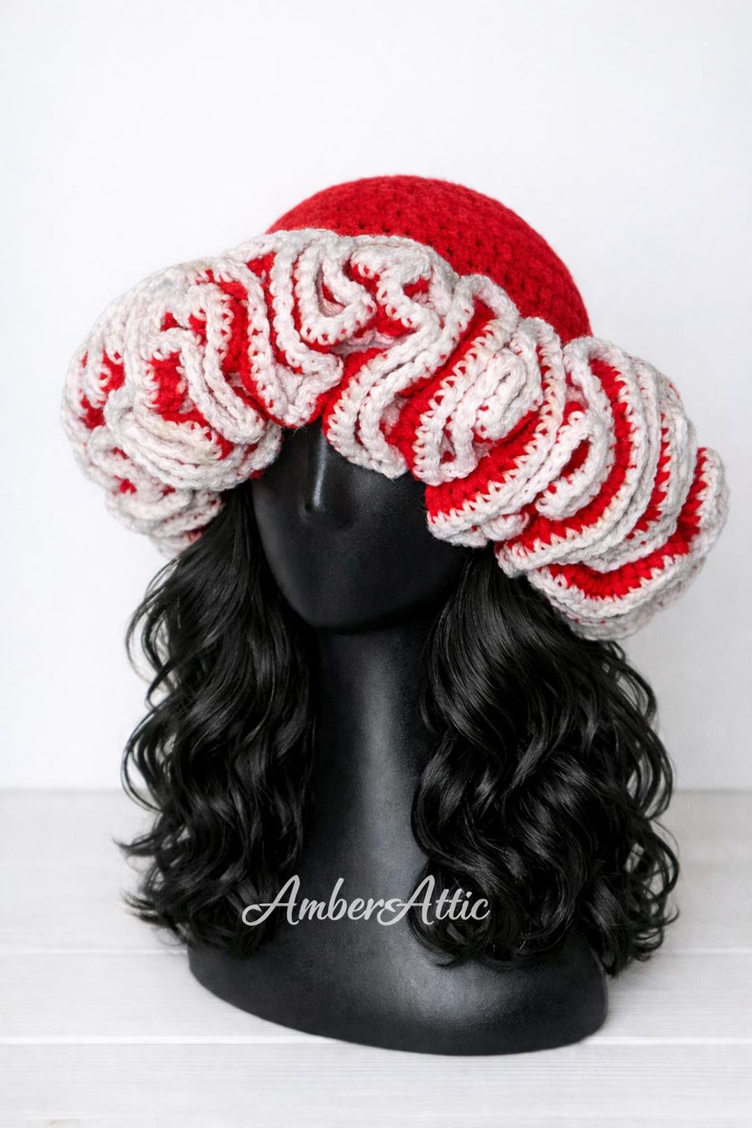 Hat Ruffles Red Queen Ruffle Hat - Etsy