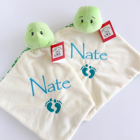 turtle baby comforter