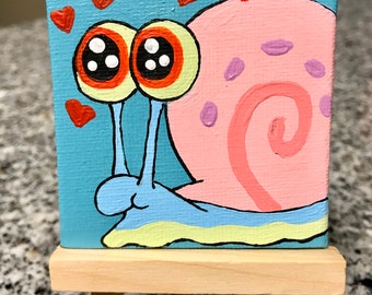 Cartoon painting | Etsy