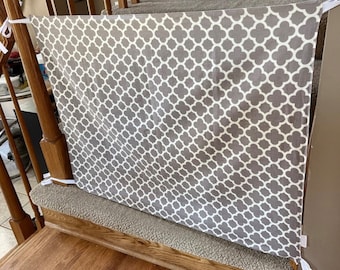 Fabric Baby Stair Gate/ Dog Gate / Cloth Barrier