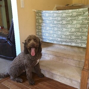 Fabric Baby Stair Gate/ Dog Gate / Cloth Barrier/ Fast Shipping