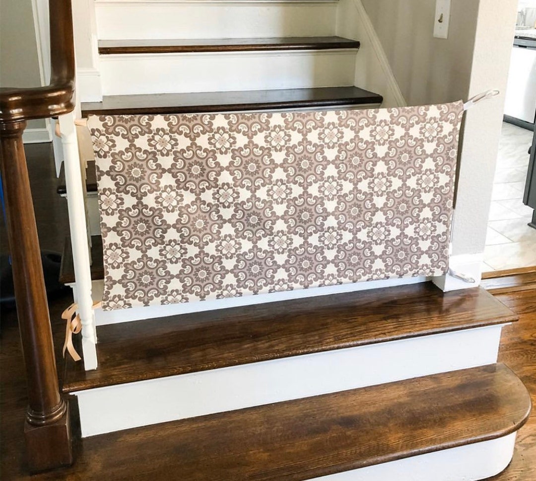 Fabric Baby Stair Gate/ Dog Gate Cloth Barrier/ Fast Shipping