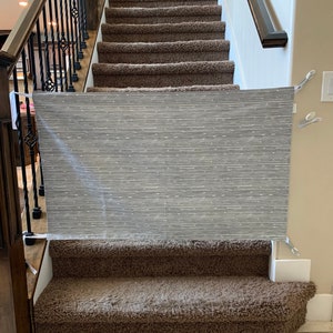 Fabric Baby Stair Gate/ Dog Gate / Cloth Barrier/ Fast Shipping