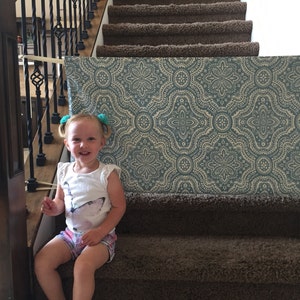 Fabric Baby Stair Gate/ Dog Gate / Cloth Barrier/ Fast Shipping