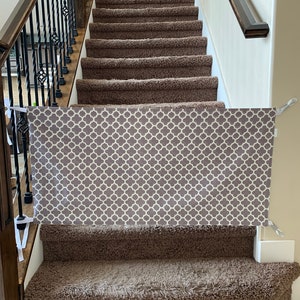 Fabric Baby Stair Gate/ Dog Gate / Cloth Barrier