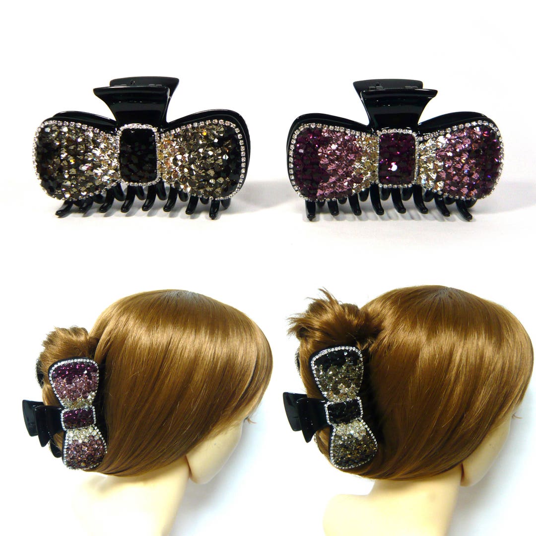 Tasha Rhinestone Bow Hair Clip Tasha Rhinestone Bow Barrette | Nordstrom main image 4