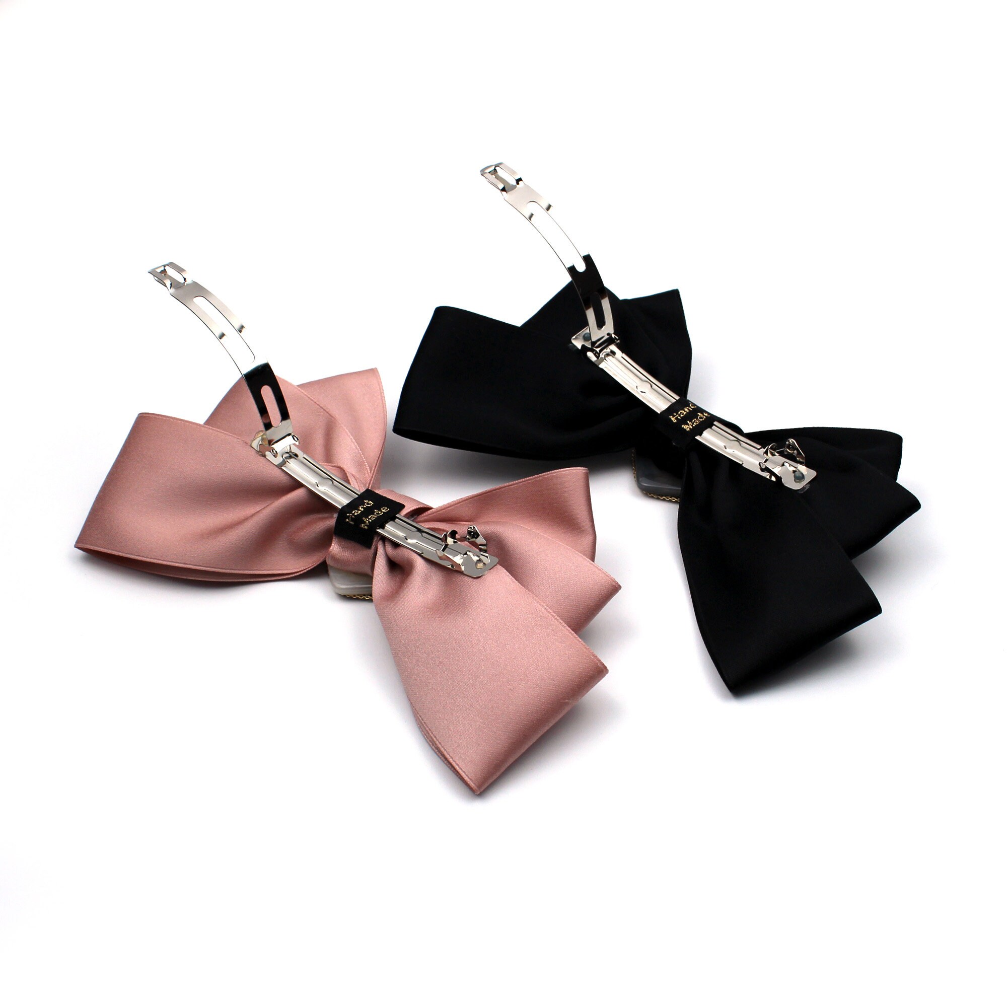 ★SENTIMENTS★ NO.440 [BLACK] RIBBON KONT XL HAIR PIN NO.441 [BLACK] RIBBON KONT XS HAIR PIN - SENTIMENTS | 60