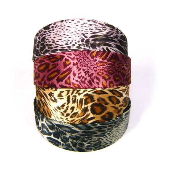 Animal Tiger Cheetah Skin Leopard Print Wide Plastic  display picture 1