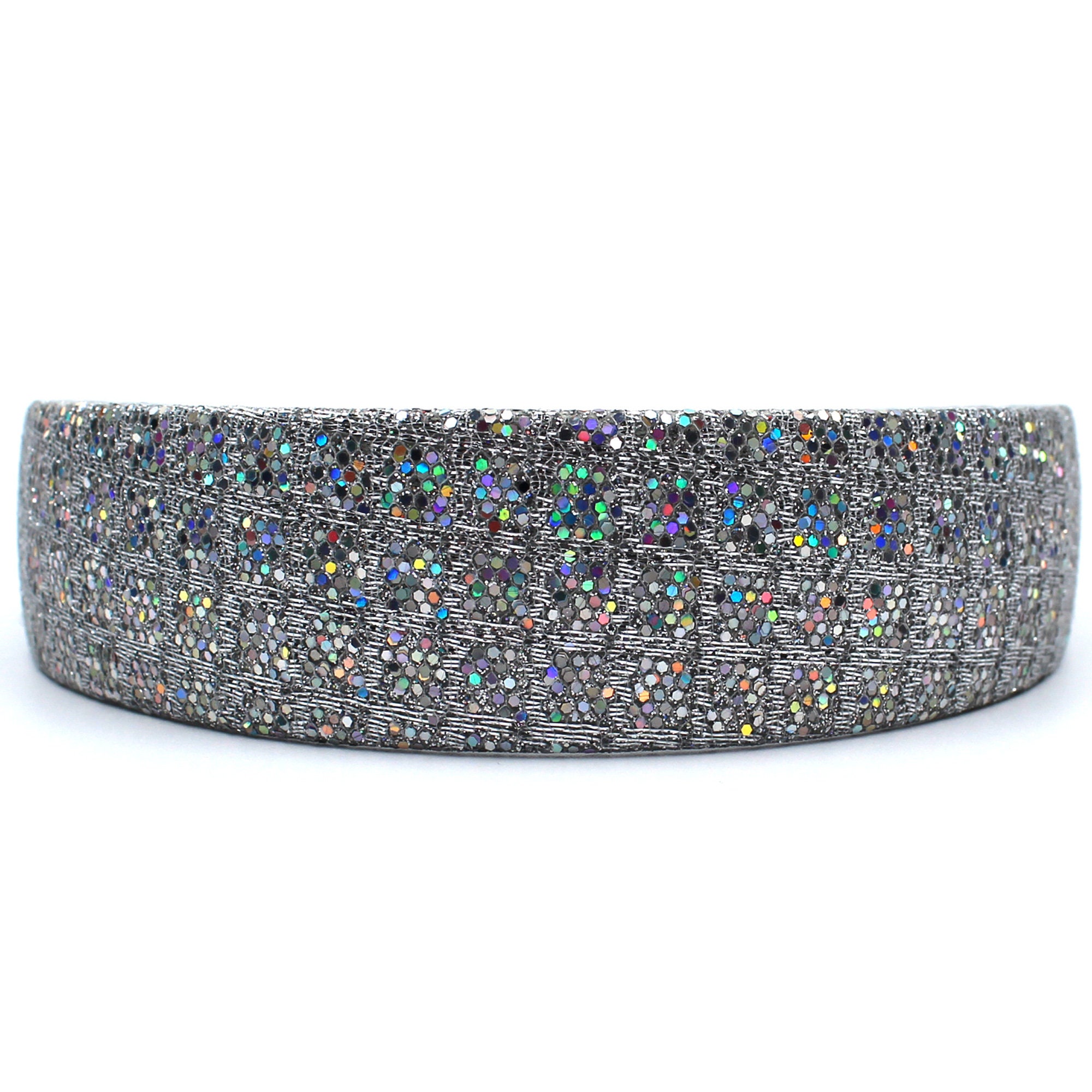 Rhinestone Crystal Hairband Satin Fabric Women Elegant Jewelry Accessory Rhinestone Hair Tie main image 2
