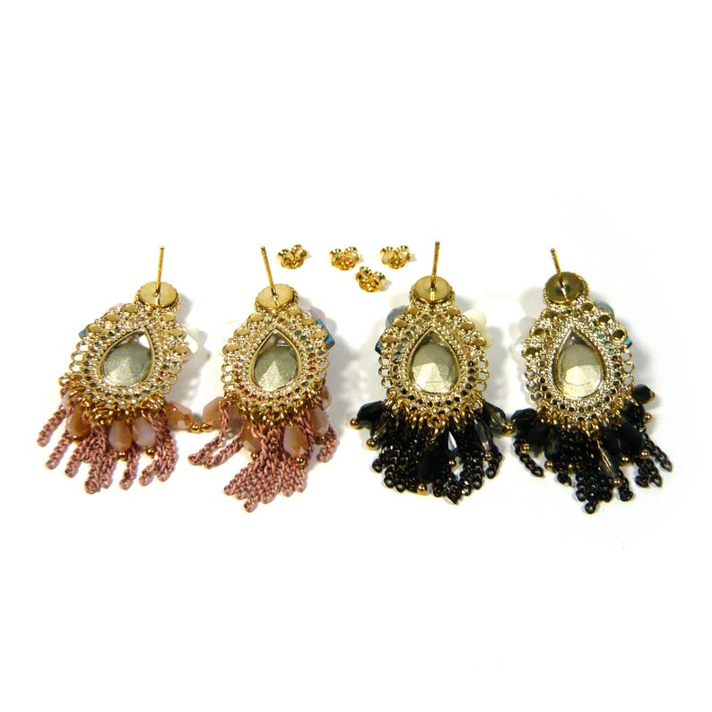 Elen Henderson Chandelier Crystal Earrings main image 0