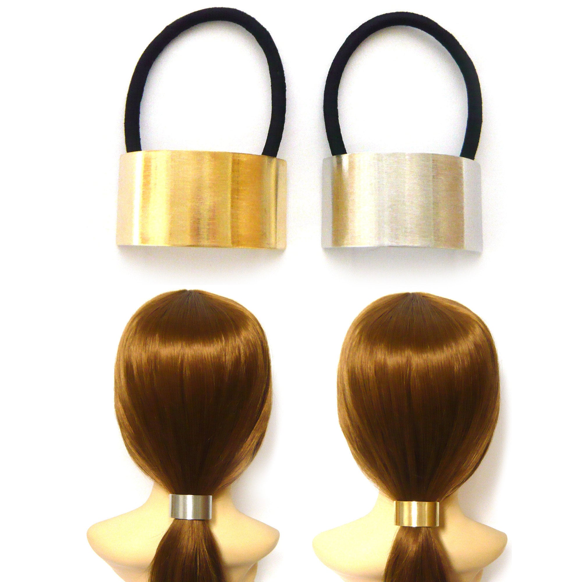 Gold hair hotsell tie cuff