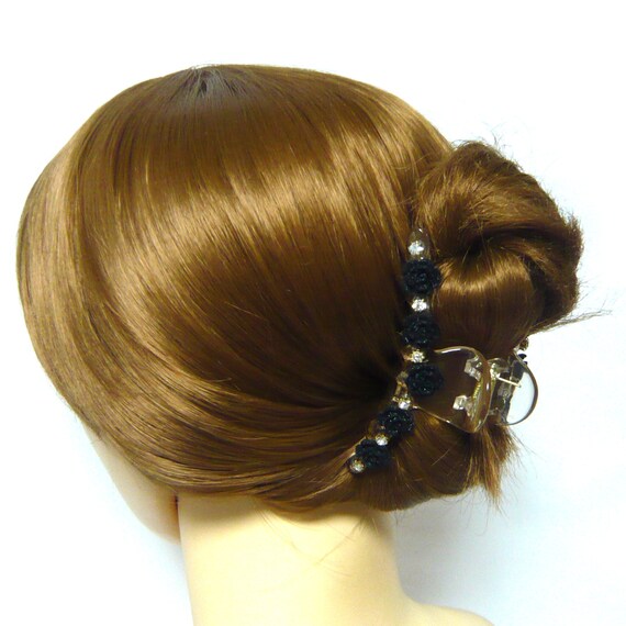 Fermaglio Per Capelli Con Strass: Morsetto Decorativo A Mascella - Italia - Foto 11