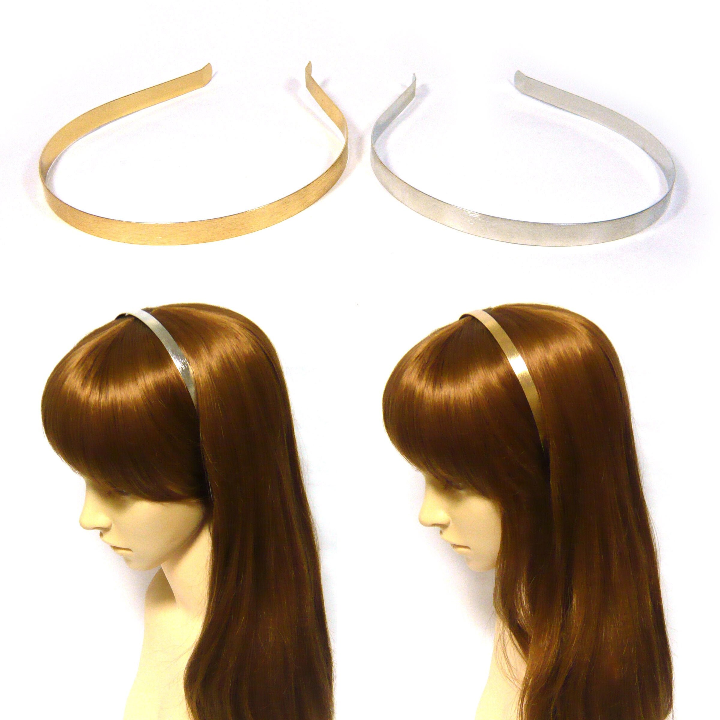ASOMI Metall-Stirnbänder 2er Set – Dehnbare Haarbänder In Gold & Silber, Für Damen & Teenager