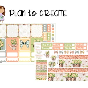 Spring Garden - Hobonichi Cousin Weekly Kit