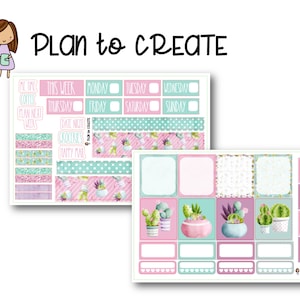 Cactus - Hobonichi Cousin Weekly Kit