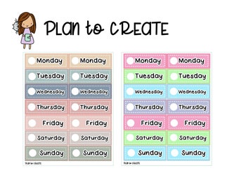 Hobonichi Cousin Weekly date covers