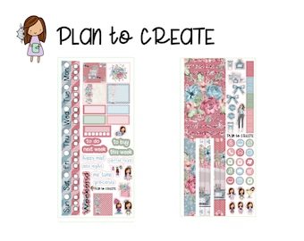 CLOUD BOXES | Bright Rainbow | Planner Stickers | | Hobonichi Weeks ...
