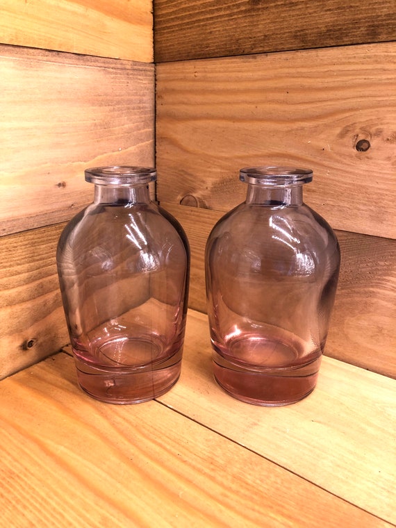 2 x Leere Nachfüll Reed Diffusor Mini Vase Flaschen - .de