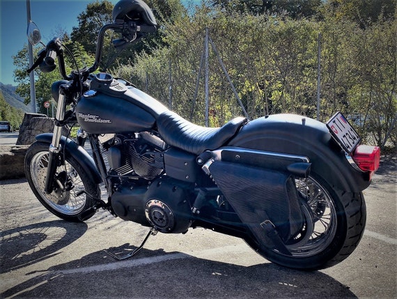 DYNA Side Bag Motorcycle Custom Harley Dyna mod. Choppers 005