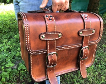 custom leather bags