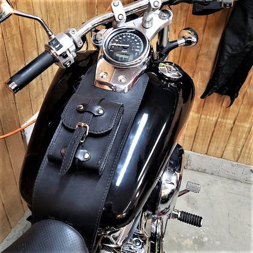 m*.様 main story SS25 Tank - Dark Shadow Honda Shadow 750 VT Motorcycle Tank Cover, Cod. CS-L 33
