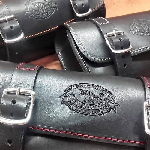 Barilotto shops tool holder, roller for custom motorcycle MEDIO ROTONDO leather 3.5.4 mm. 26 x 12 cm. Made in Italy