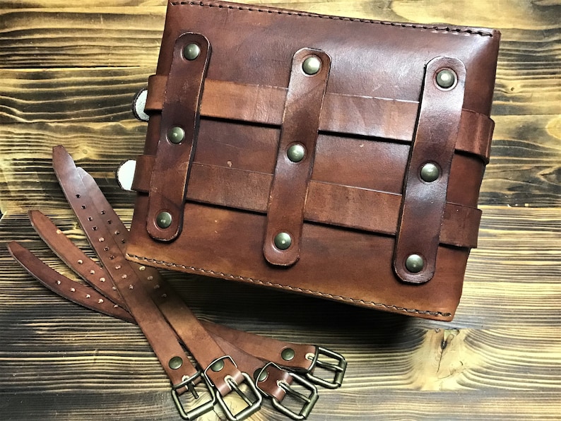 Enduro Motorcycle Tool Bag Café Racer and Scrambler Saddle Etsy