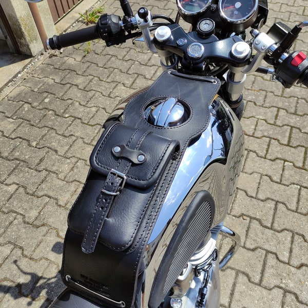 Tank cover, Royal Enfild Continental GT 650, handmade Made in Italy