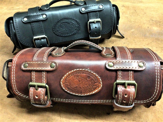 Small tri lux milk leather bag genuine custom bag Leather Milk Chocolate Cosmetic Pouch Trio – VESTIRSI main image 2