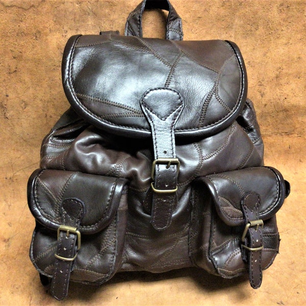 Leather backpack, leather backpack, mochila de cuero, sac à dos cuir, Lederrucksack, JV line, made in Italy