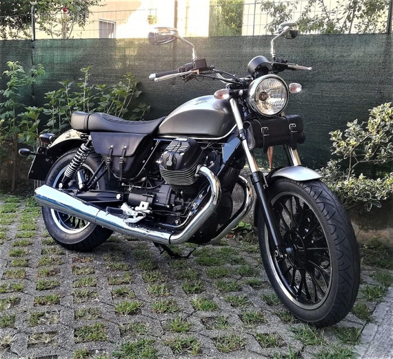 Side Bag Moto Guzzi V9 Roamer 850 V9 Bobber - Cafè Racer 115