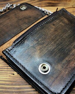 小物 THE CRIMIE bikers wallet 小物 THE CRIMIE bikers wallet Stylish Black Biker Chain Wallet