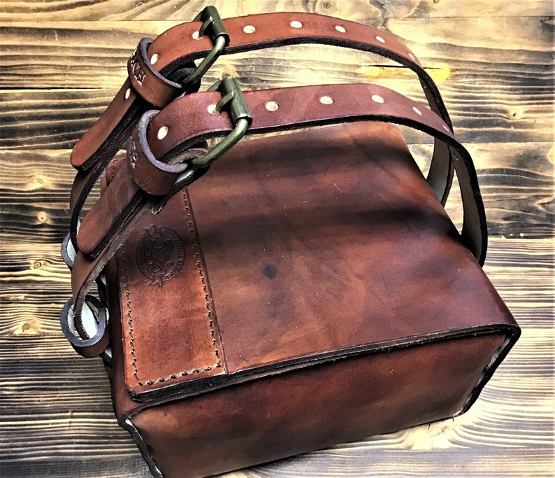 Enduro Motorcycle Tool Bag Café Racer and Scrambler Saddle Etsy