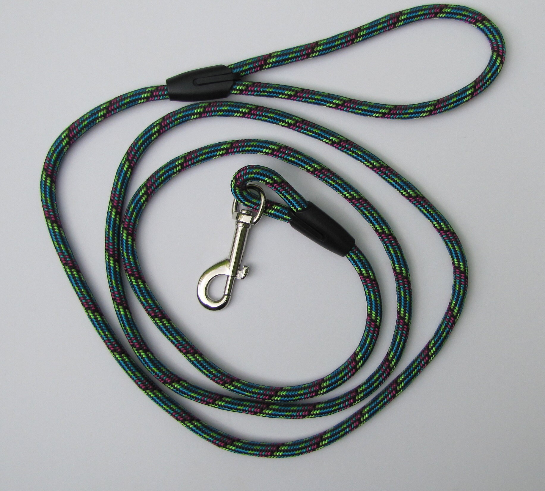 Hand made dog leash made from repurposed climbing rope. Multi Etsy