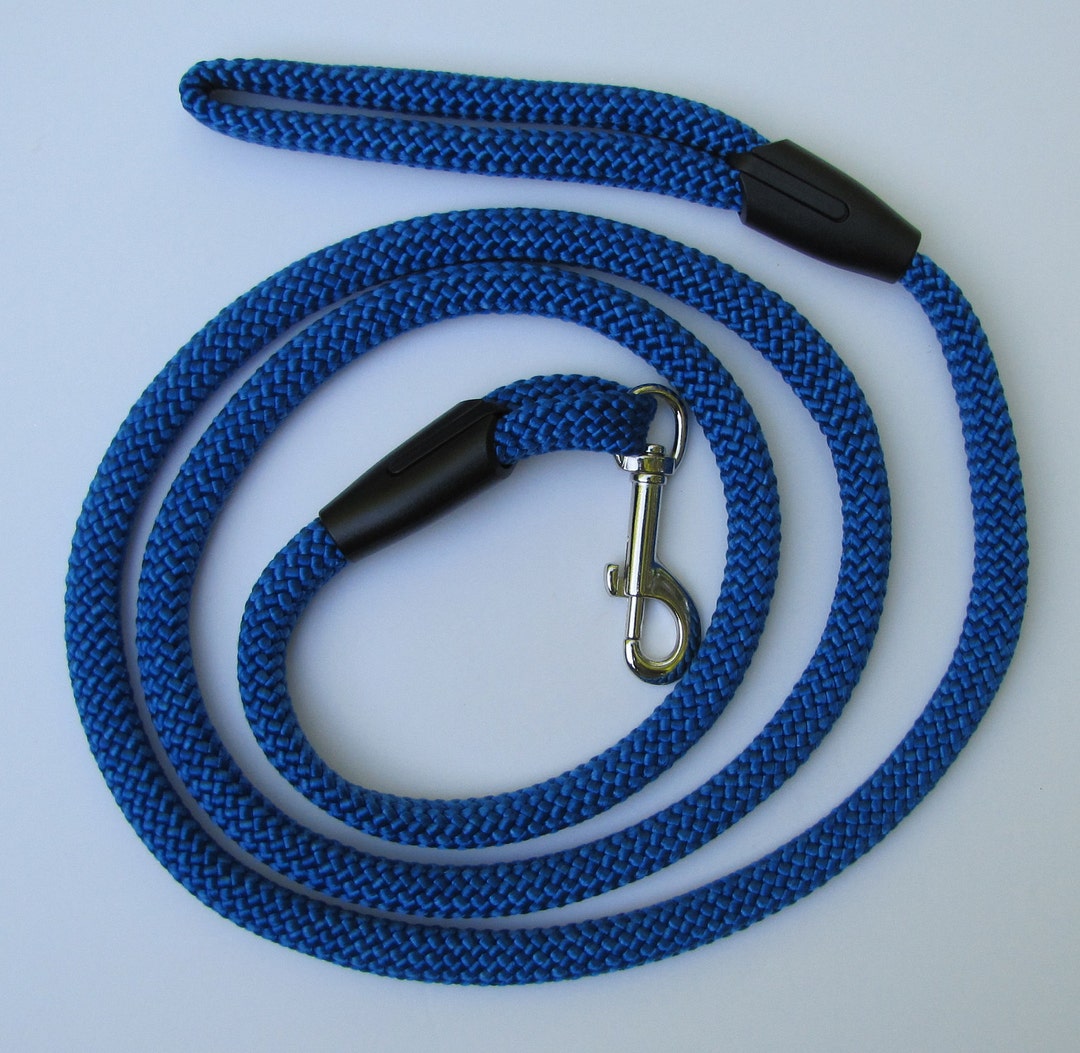 Hand Made Dog Leash Made From Repurposed Climbing Rope. Solid Etsy