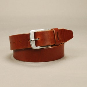 Redoker Brawn Belt Genuine leather belt / Mens belt image 1