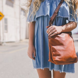 Redoker d’euphorie sacoche - cartable en cuir véritable / Womens cartable / sac à main / sac à bandoulière sac à main bandoulière