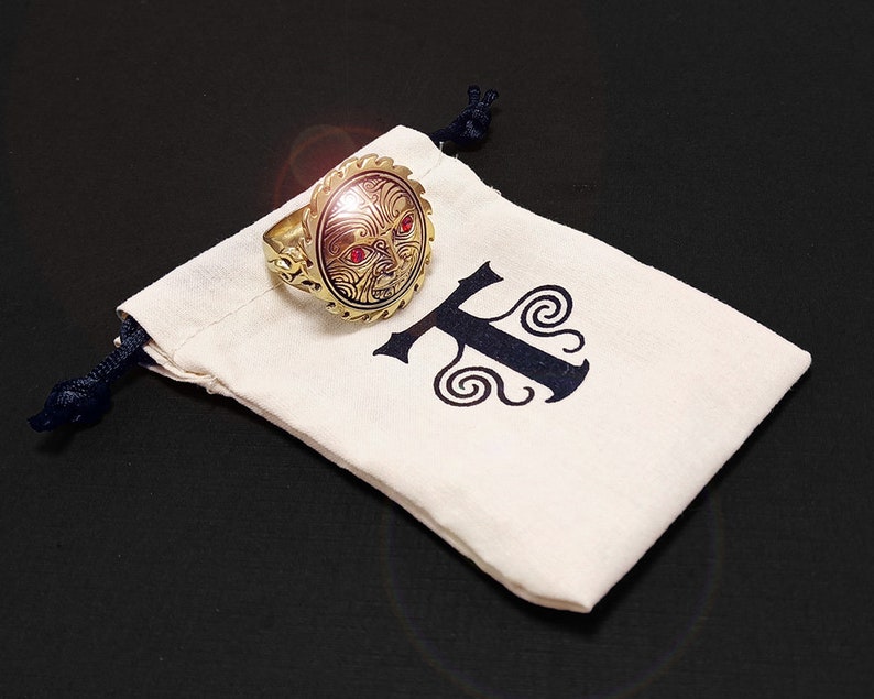 Maori Ring New Zealand Tribal Statement Ring Handmade by Etsy