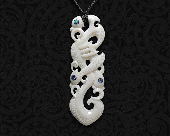 New Zealand Maori Manaia Necklace 