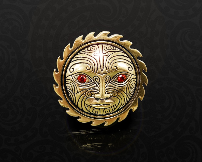 Maori Ring New Zealand Tribal Statement Ring Handmade by Etsy