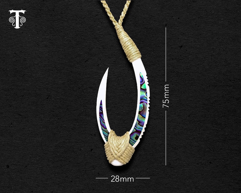 Maori Necklace New Zealand Tribal Bone Carving Pendant Etsy