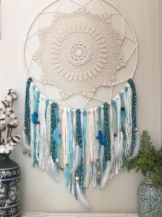 Giant Dream Catchers New Giant Dream Catcher Extra Large Dream Catcher Turquoise Etsy Giant Dream Catchers New Giant Dream Catcher Extra Large Dream Catcher Turquoise Etsy