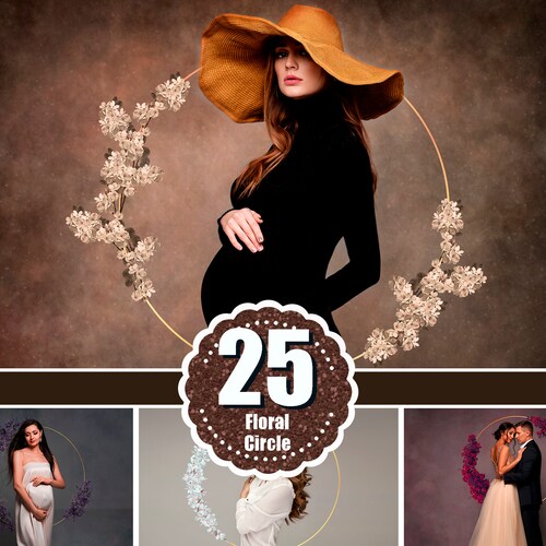 35 Golden Ring Circle Overlays Maternity Rings Magic Shine Etsy UK