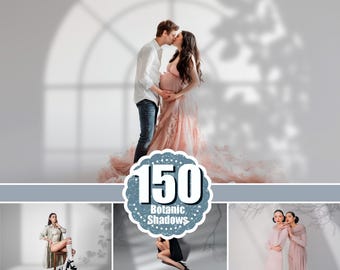 150 botanic window shadows overlay, Shadows plant tree overlays, Photoshop overlay, light effect, Shadow Effect, png