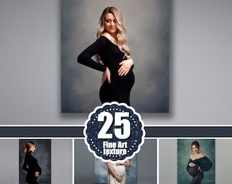 25 Fine Art Portrait Texture, Photoshop Overlay, Skinny canvas digital backdrops, Studio maternity digital backdrop, PS Overlay, frame jpg